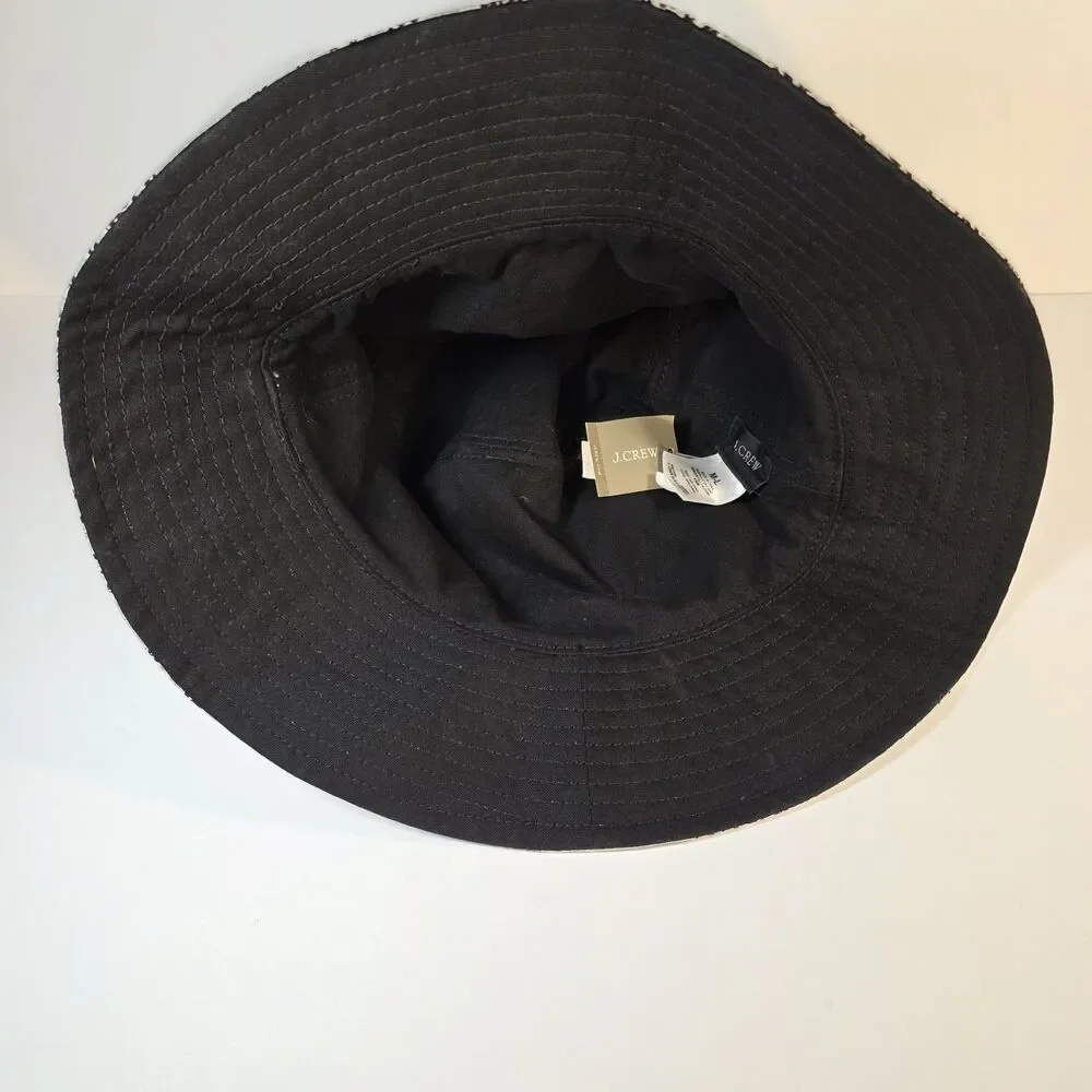New with tags J Crew Women's Reversible Ratti Floral Bucket Hat M-L size